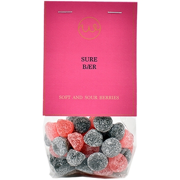 Sure bær - pose med top